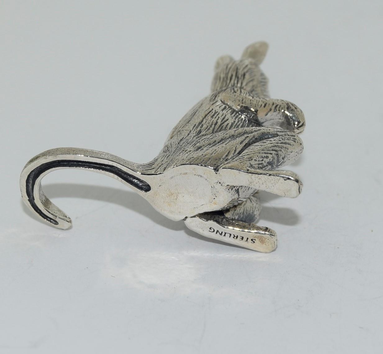 sterling silver figure of a kangaroo - Image 3 of 4