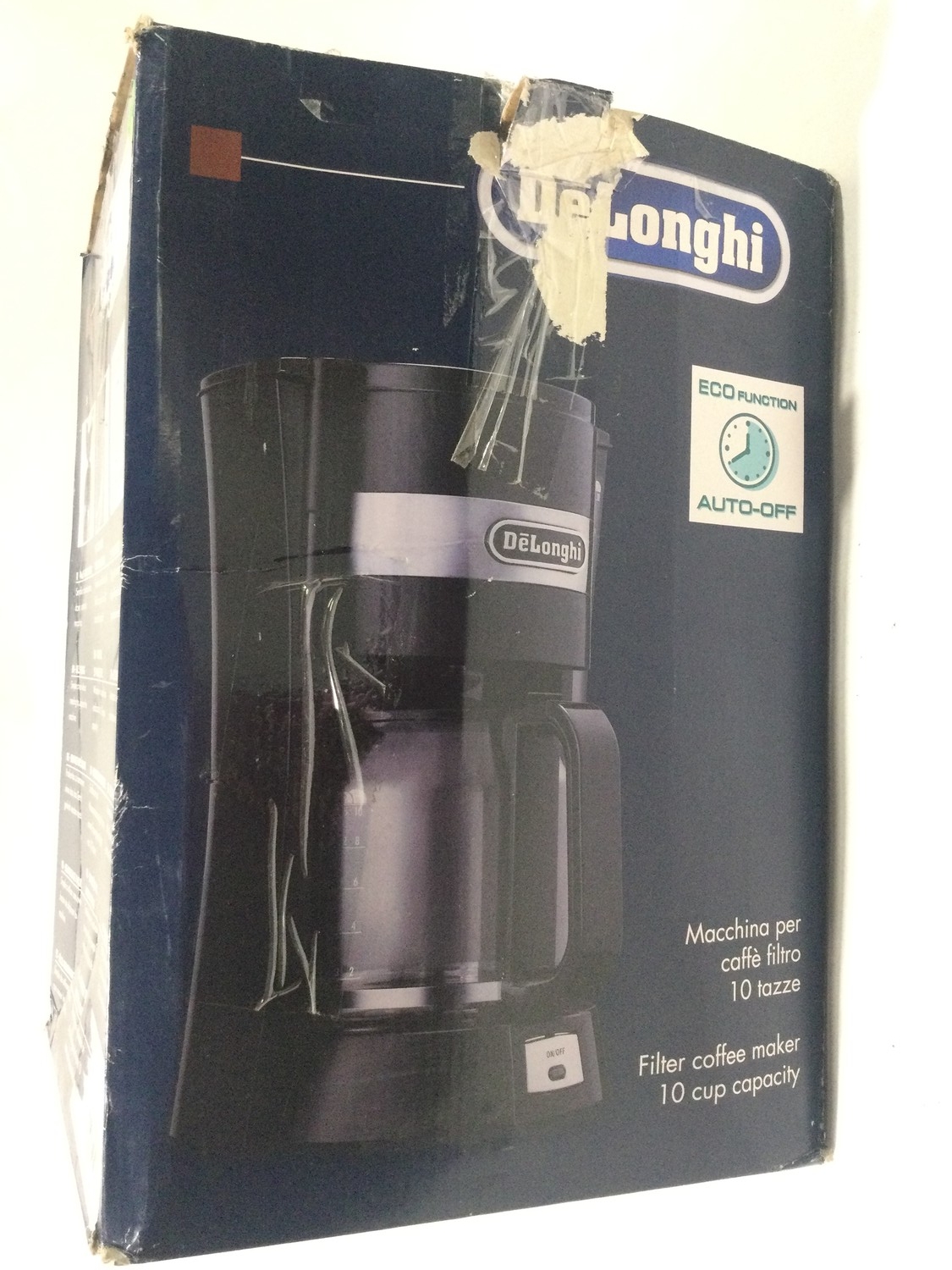 Shop display item DeLonghi Filter coffee maker boxed