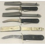 3 x RAF flight suit survival knives