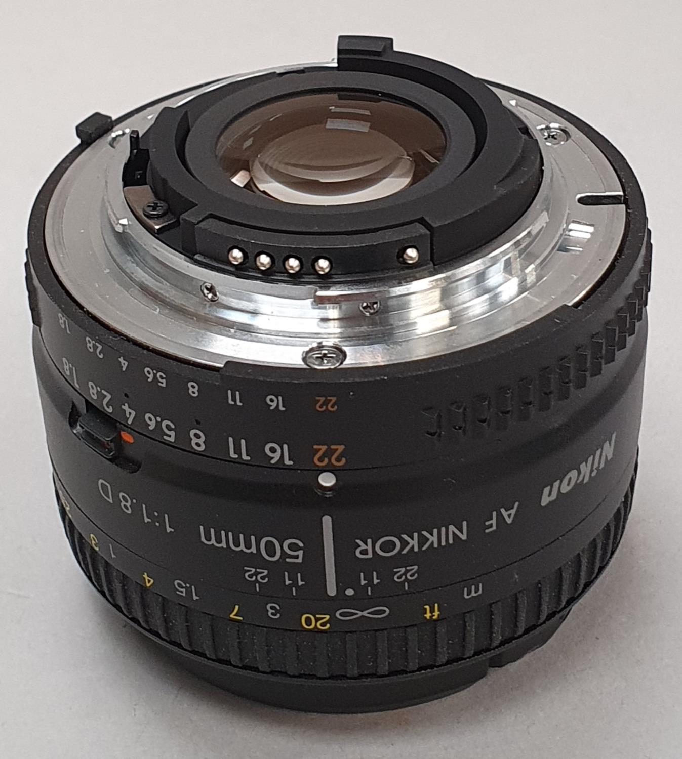 Nikon 50mm camera lens - Image 2 of 4