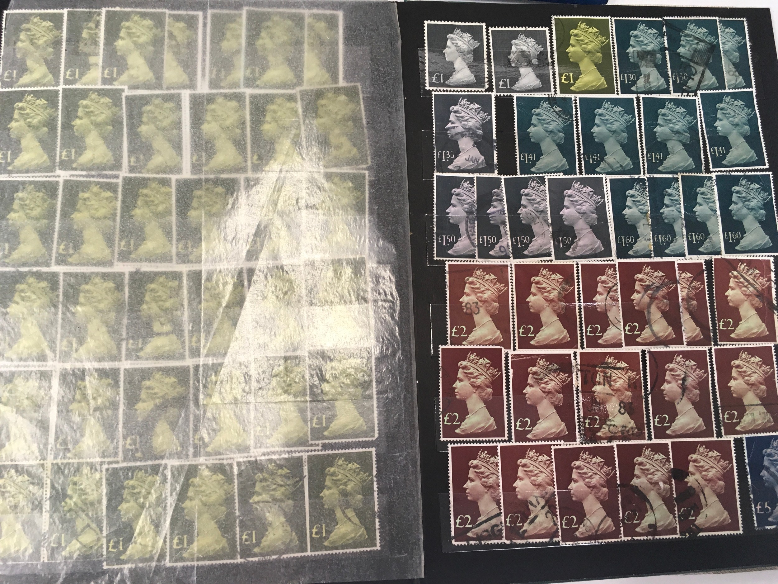 Four albums of assorted GB stamps. - Image 3 of 11