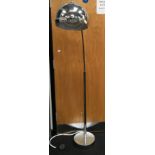 Chrome retro full extension angle poise lamp