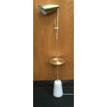 Retro style Large floor lamp supported on a marble base
