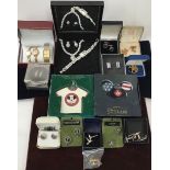 Collection of watches ,Disney jewellery and cufflinks