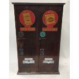 Antique Will's Gold Flake cigarette machine manufactured by Clement Garrett & Co. Ltd Sheffield