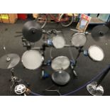 Electronic drum set by Alchemy Engineering Design "Traps" complete with cables