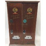 Antique Player's Navy Cut cigarette machine manufactured by Clement Garrett & Co. Ltd Sheffield