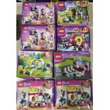 8 Lego Friends Sets: 2 x 41342 Emma?s Deluxe Bedroon, 41330 Stephanie?s Soccer Practice, 2 x 41329