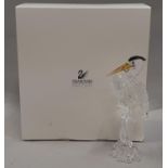 Swarovski Crystal: Silver Heron - Adi Stocker - 221627 - with box.