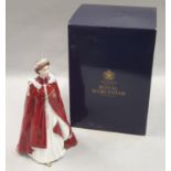 Royal Worcester figure of the Queen.