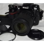 Nikon D300s digital SLR camera c/w Nikon AF-S Nikkor 18-105mm 1:3.5-5.6g EG zoom lens, UV filter and