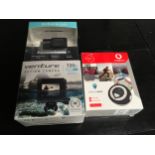 A Kitvision action camera and Vodafone GPS tracker (ref61&52)