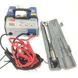 Ultimate Speed ULG 12A2 vehicle battery charger/starter together with Clarke 1/2" drive torque