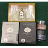 Various cosmetic including Clinique and CK miniature gift set (ref 5 & 45)