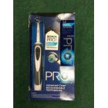 Advanced Clean rechargeable toothbrush and toothpaste set (ref 4)