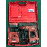 Hilti TE 2-A hammer drill with carry case and charger WP 213