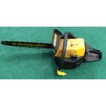 MCCCuLLOCH 18" chain saw ref 180