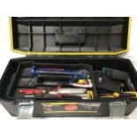 A tool boxc containing hand tools and power tools (ref 33)