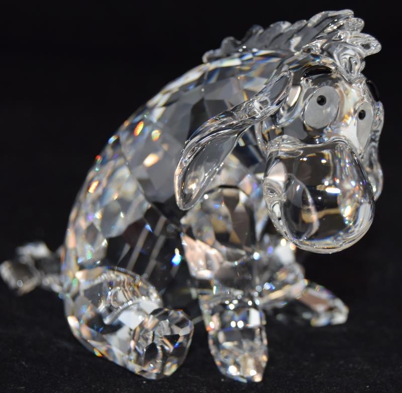 Swarovski Crystal Disney Eeyore from Winnie the Pooh & Friends, code 905770 retired, boxed with