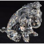 Swarovski Crystal Disney Eeyore from Winnie the Pooh & Friends, code 905770 retired, boxed with