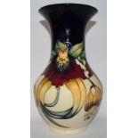 Moorcroft "Anna Lily" vase, 33cms high, fully marked & signed to base 1998.