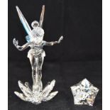 Swarovski Crystal Disney Tinkerbell, code 905780 retired, boxed with paperwork 2008.