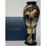 Moorcroft "Western Isles" large vase 27.5cms high, fully marked & signed to base, 2006 boxed.