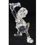 Swarovski Crystal Disney Donald Duck from the Disney Showcase, code 687339 retired, boxed with
