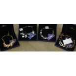 Swarovski Crystal necklace 933633 together necklace 828585, necklace 894467, necklace 917245 all