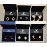 Swarovski Crystal Earrings all boxed (6)