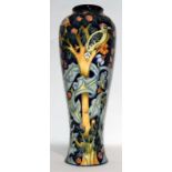 Moorcroft "The Tree Bark Thief" 14" high limited edition vase by Marie Penkethman & Wendy Mason