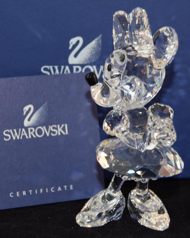 Swarovski Crystal Disney Minnie Mouse from the Disney Showcase, code 687346 retired, boxed with - Image 2 of 2