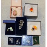 Swarovski Crystal Brooches & Pins 220148, 651397, 651398, 1801686, 910675, 659352, 240363,