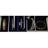 Swarovski Crystal Bracelets all boxed (5)