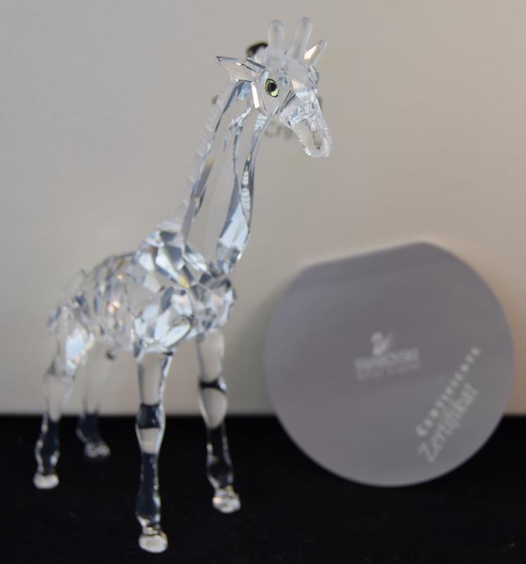 Swarovski Crystal Baby Giraffe from the African Wildlife collection code 236717 retired, boxed - Image 2 of 2