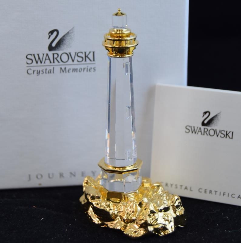 Swarovski Crystal Journeys Lighthouse 253445 boxed. - Image 2 of 2