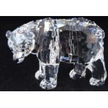 Swarovski Crystal Mother bear from the Rare Encounters collection code 866263, boxed with all