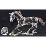 Swarovski Crystal Society Horse Esperanza, code 275439 retired, boxed with all relevant