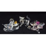 Swarovski Crystal Orchid code 864464, together with Cat Mother code 861914 & Mandarin Duck code