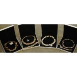 Swarovski Crystal Necklace 1115000, boxed necklace & bracelet set x 2, necklace 7859 033 1 791