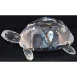 Swarovski Crystal Giant Turtle / Tortoise part of the Endangered Species Group code 010101