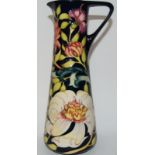 Moorcroft floral vase trial designed by E. Bossons 30cms high 2013, fully marked & signed to base.