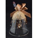 Swarovski Crystal Society Loyailty 2017 bell, jubilee gift, code 5295582, boxed.