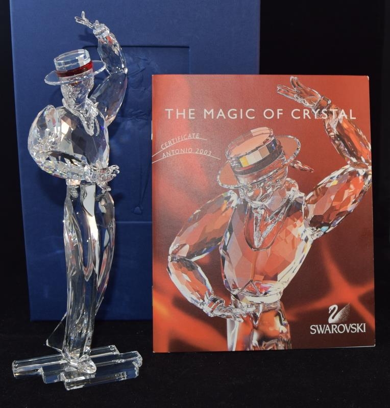 Swarovski Crystal Magic of Dance Antonio 2003, retired, boxed with certificate of authenticity. - Image 2 of 2