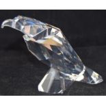 Swarovski Crystal Symbols Eagle, code 624599 retired, boxed with paperwork.