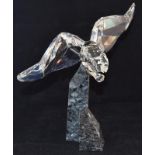 Swarovski Crystal large Eagle part of the Soulmates theme group code 874456 retired, boxed with