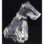 Swarovski Crystal Symbols Dog/terrier, code 289202 retired, boxed with paperwork.
