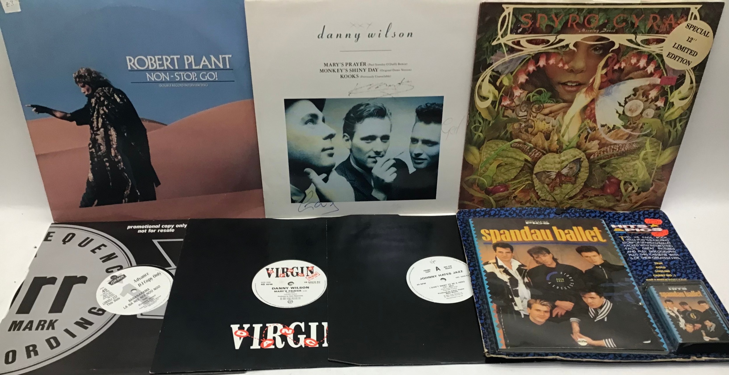 BOX OF VARIOUS PROMO / POP VINYL 12? RECORDS. This box has many artist?s to include - Divine - Neneh - Image 2 of 4