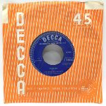 Original 1963 Rolling Stones demo first single 'Come on' found here on Decca F.11675 and in VG+