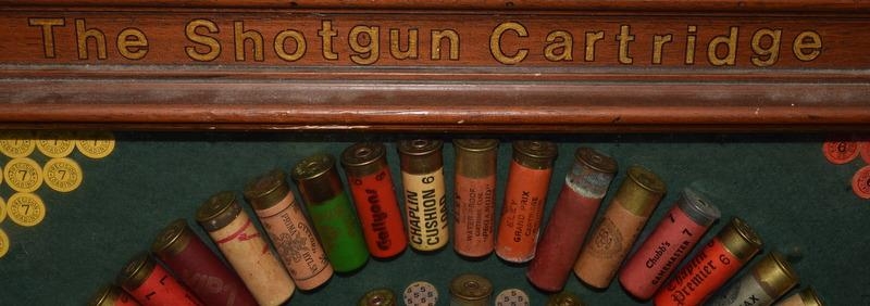 Glazed and framed display of shotgun cartridges from 1927-1987. Around 80 cartridges displayed in - Image 3 of 3